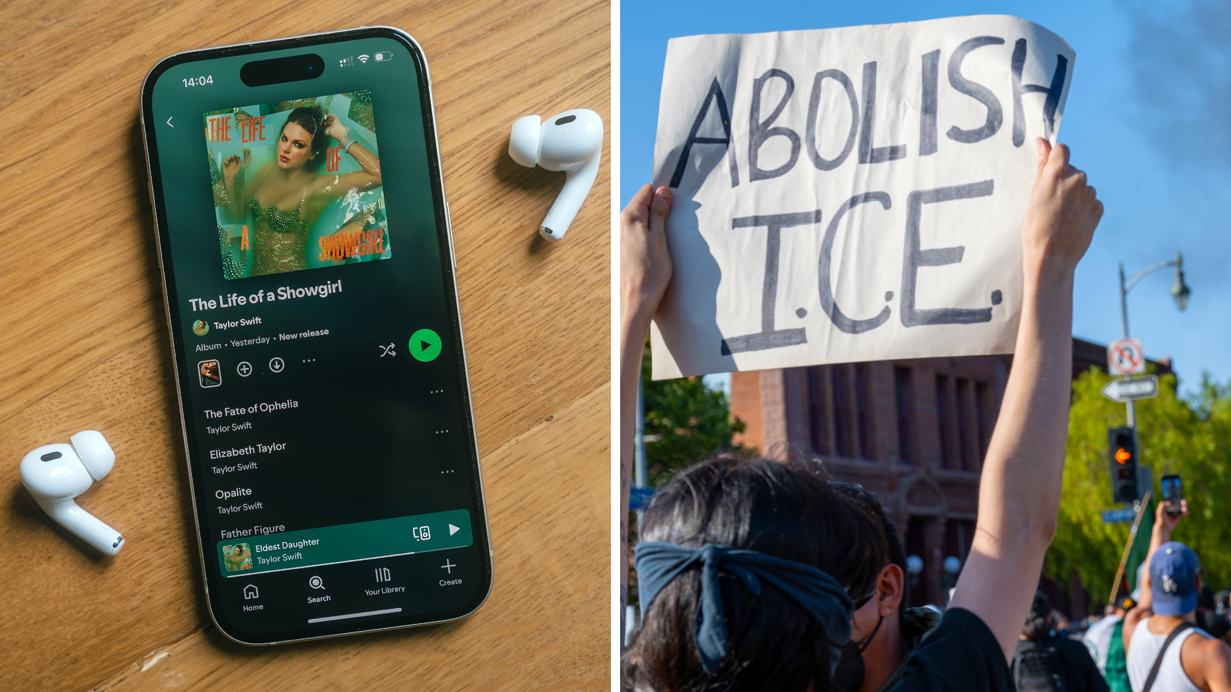 ice ads removed from spotify