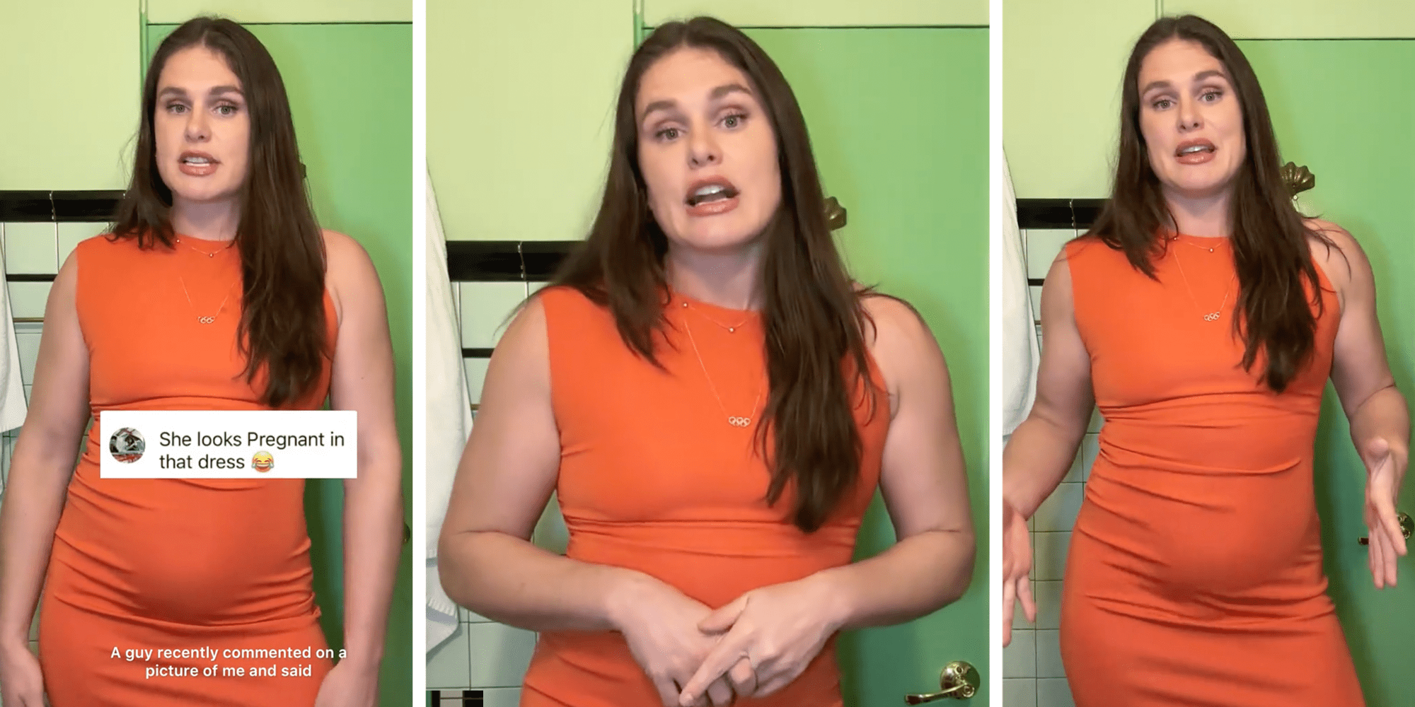 ilona maher claps back at troll who called her pregnant