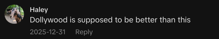 “Dollywood is supposed to be better than this”