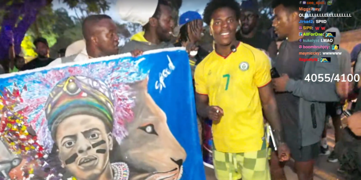 ishowspeed in africa