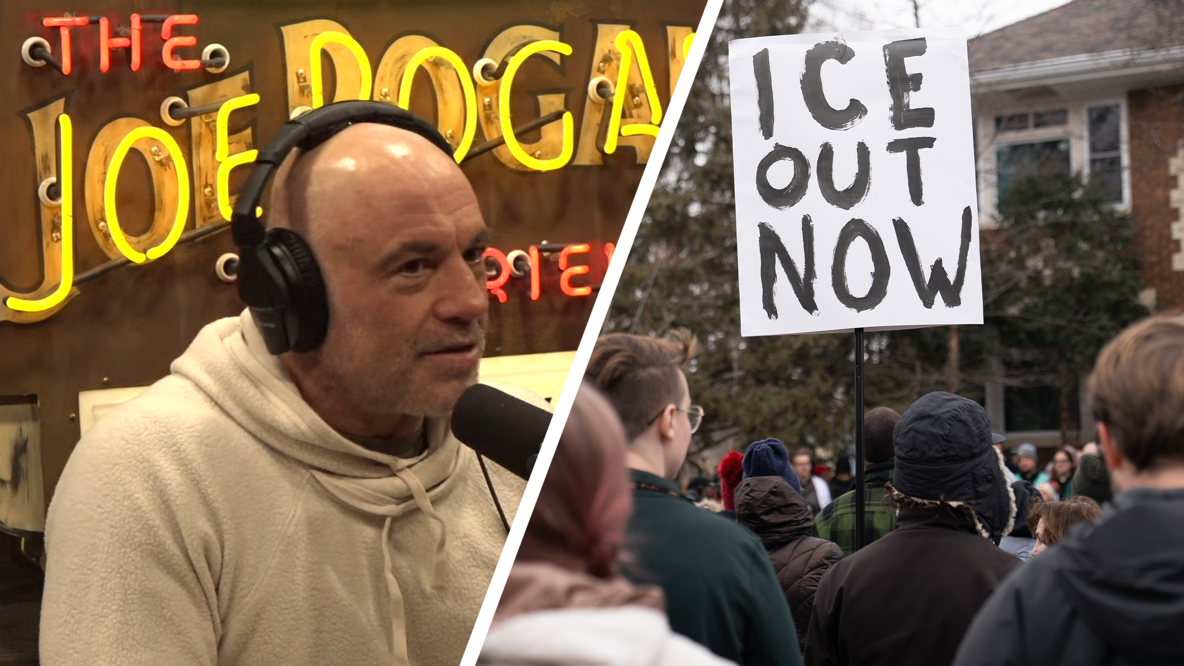 Even Joe Rogan suggests Trump is using ICE to distract from the Epstein Files