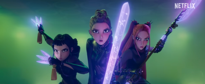 kpop demon hunters movie screenshot