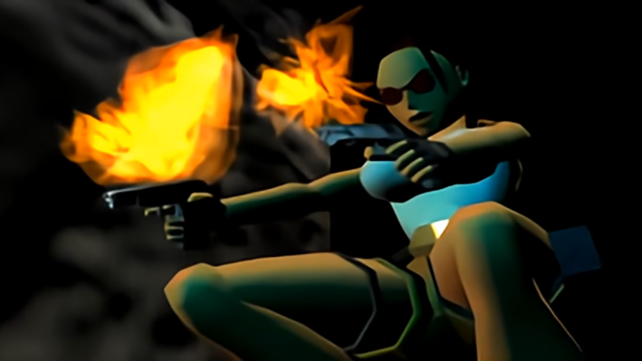 lara croft in tomb raider game