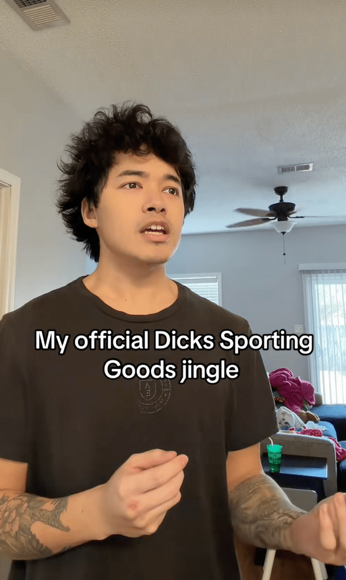 @gnarlyaustin/TikTok, my official dicks sporting goods jingle