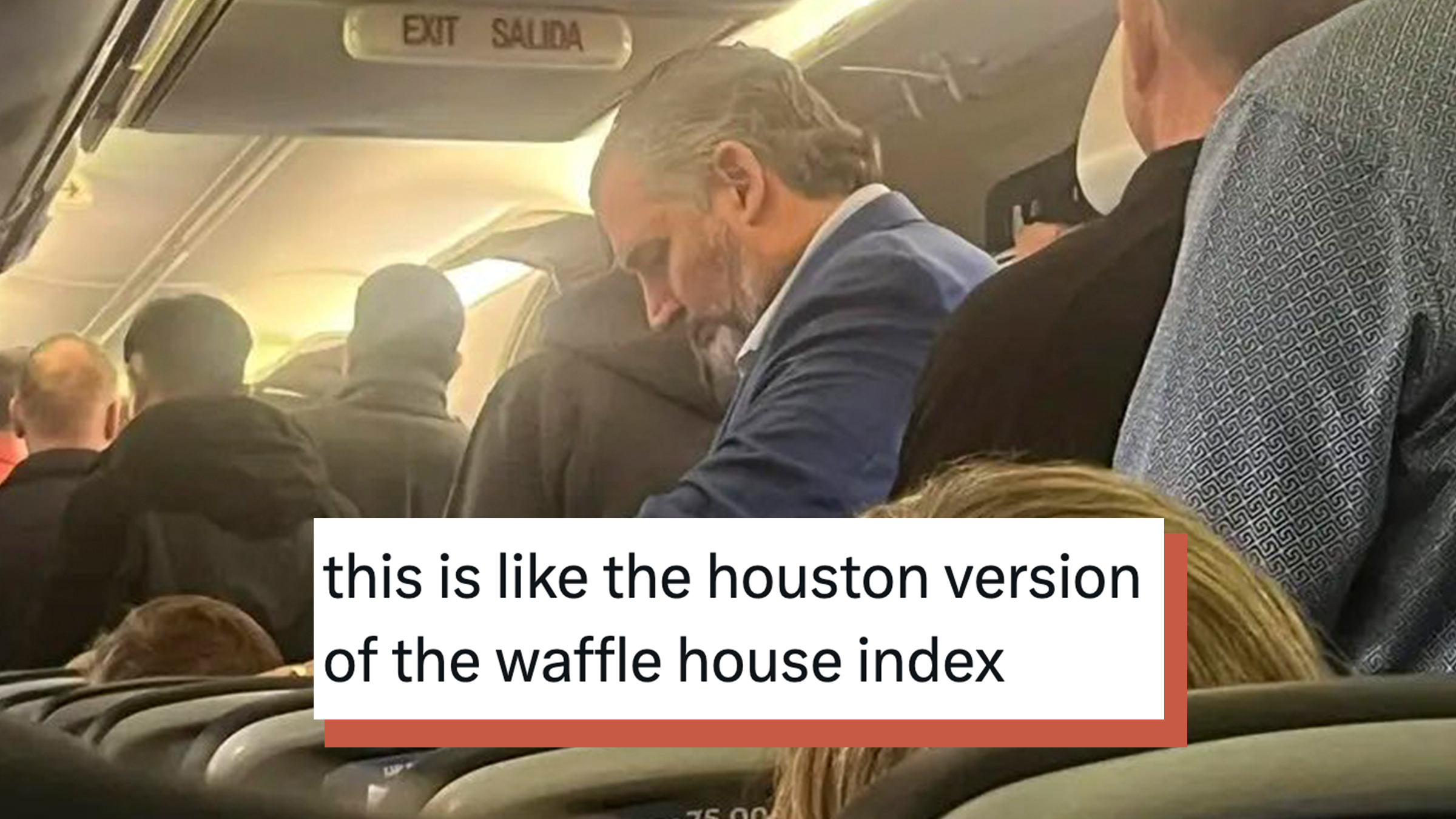 “Here we go again…”: Ted Cruz dismisses concerns after being spotted on a plane out of Texas ahead of rare winter storm