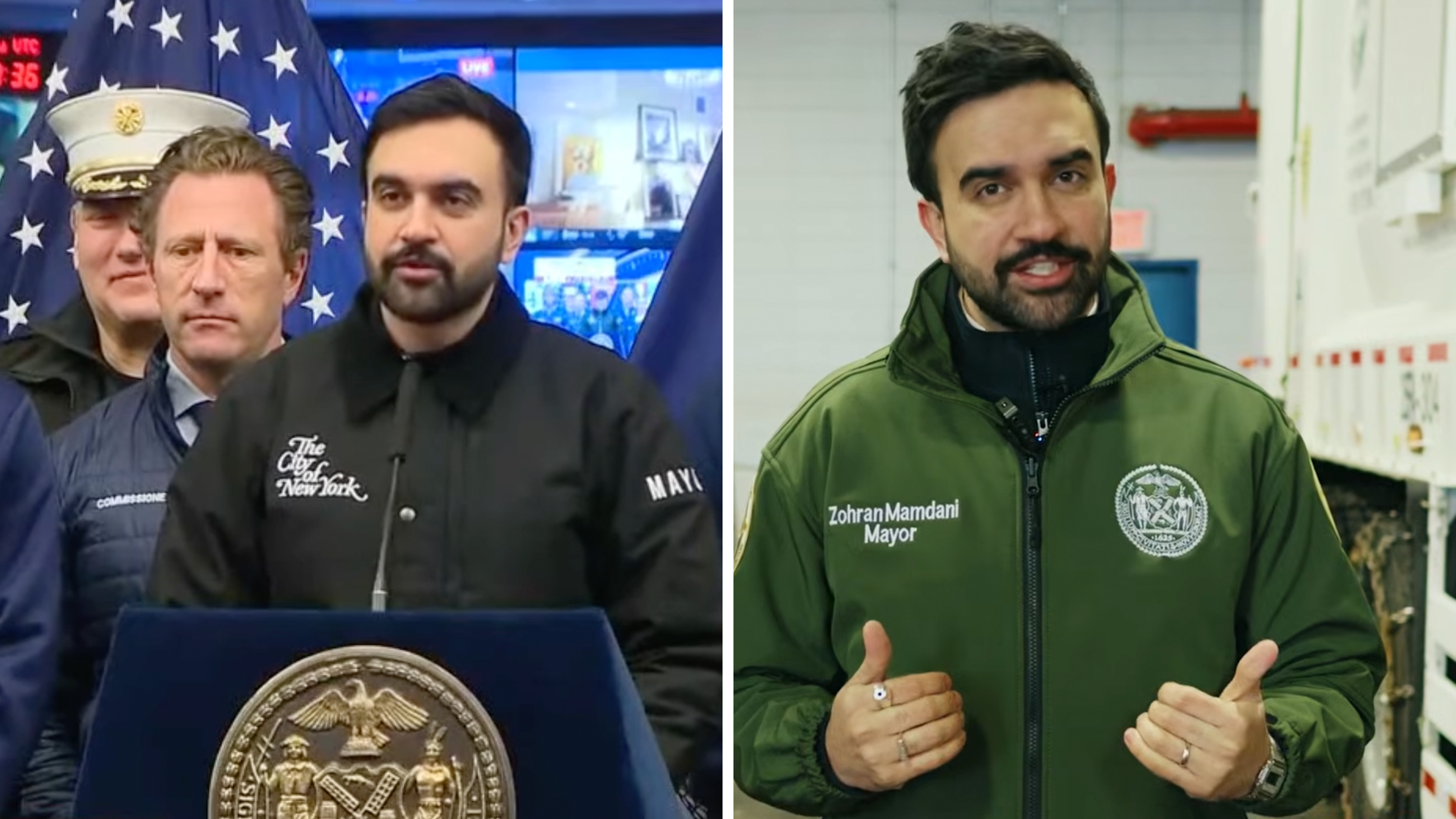 zohran mamdani mayoral jackets