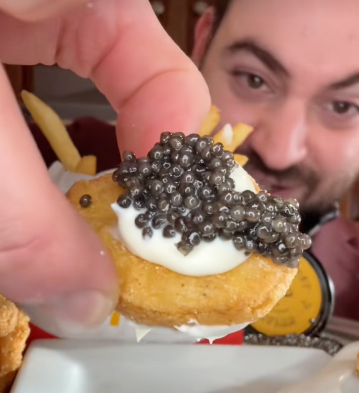 @snachwithzach/TikTok McDonalds McCaviar kit