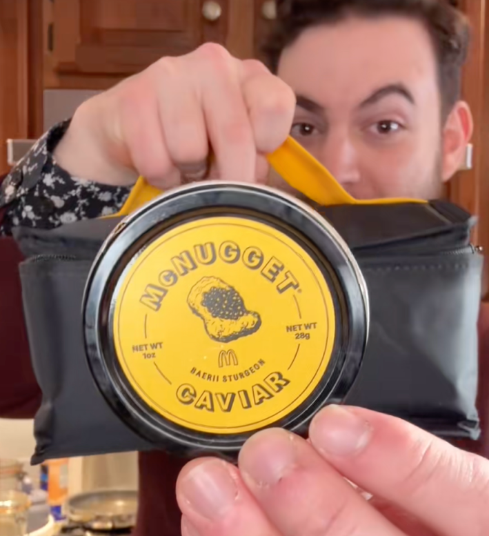 @snachwithzach/TikTok McDonalds McCaviar kit