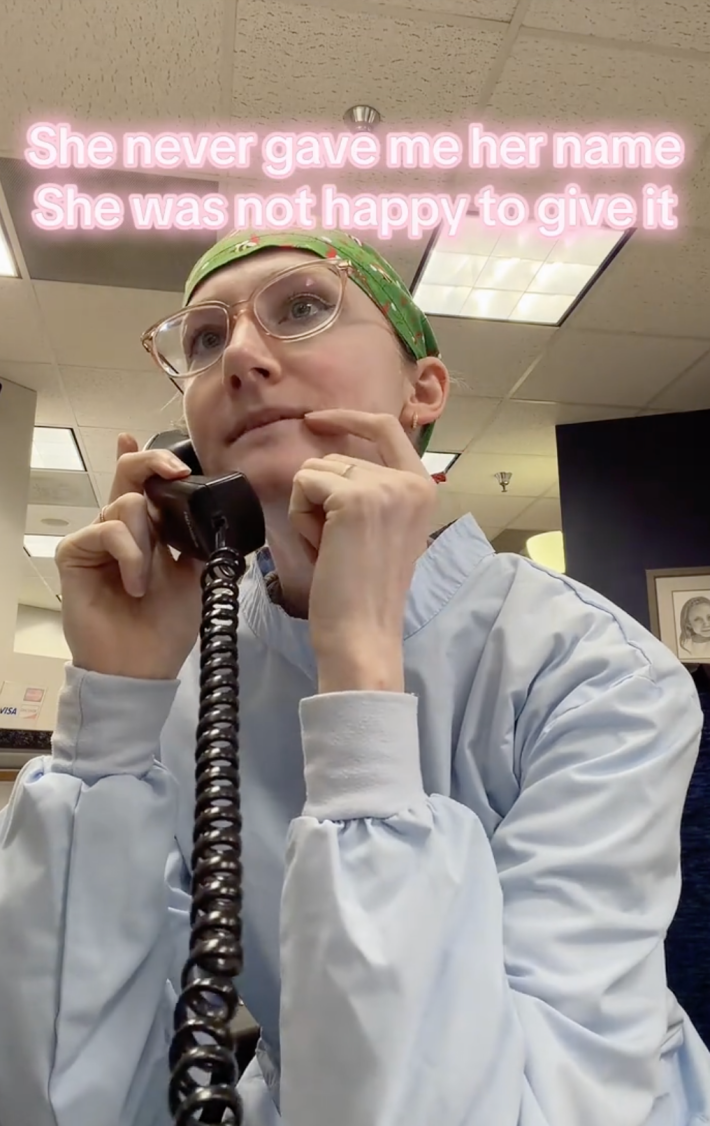 doesnt wanna give name