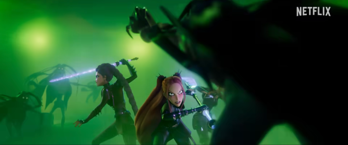 still from kpop demon hunters