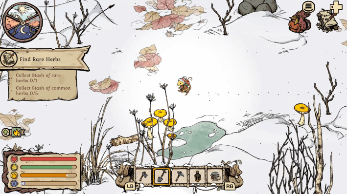 Winter Burrow gameplay