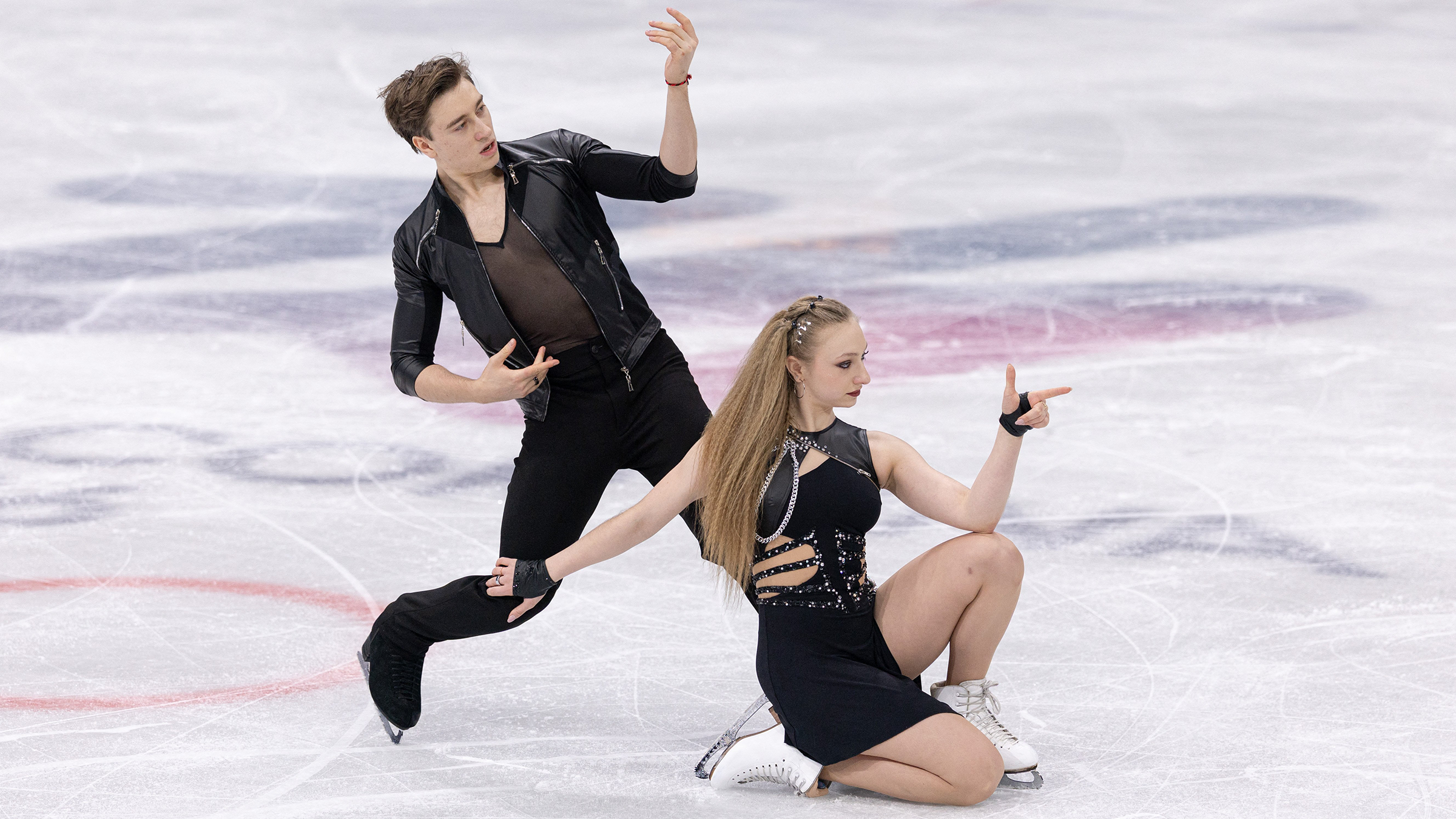 czech figure skaters dancing on the ice
