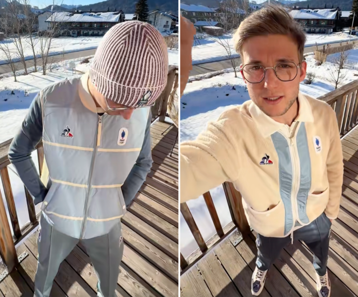 france olympic uniforms swag