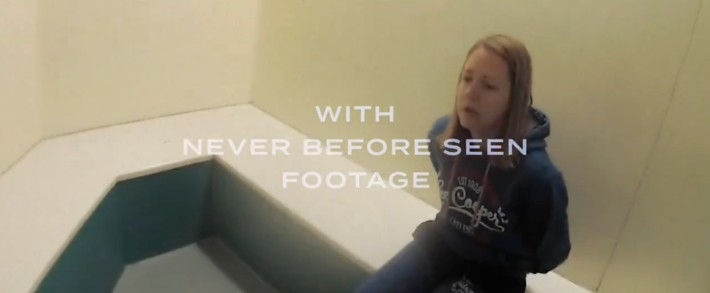 "with never before seen footage"