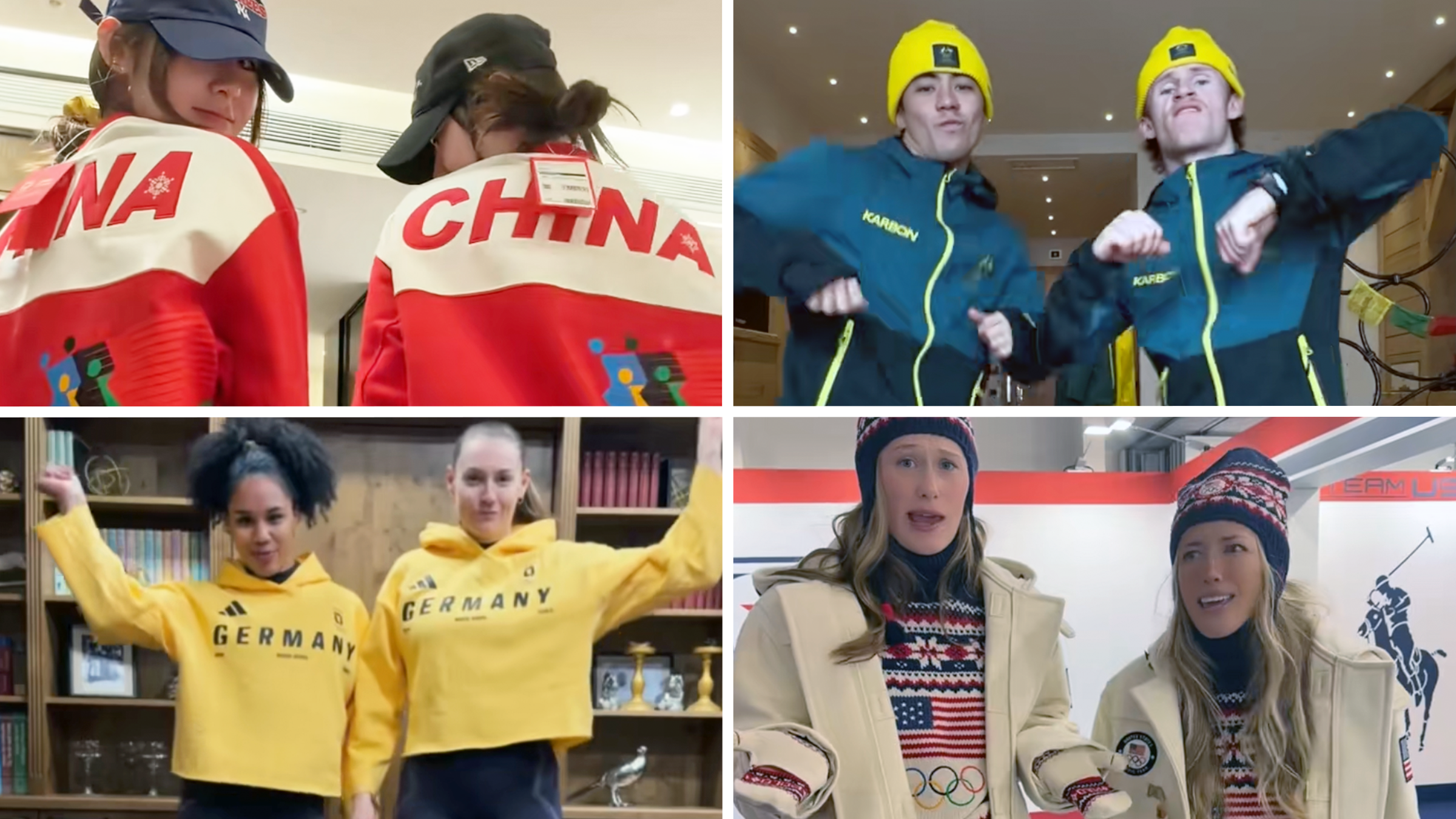 olympians share uniforms swag on tiktok