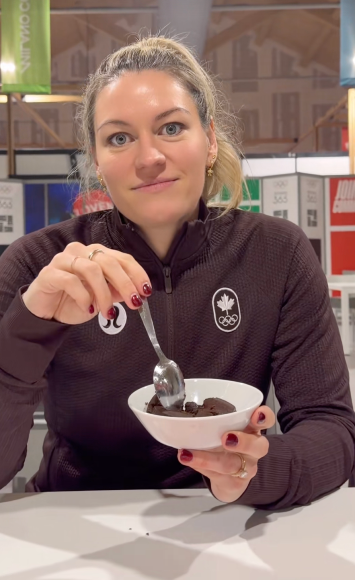 @nataliespooner24/TikTok, winter olympics chocolate muffin chocolate lava cake chocolate souffle