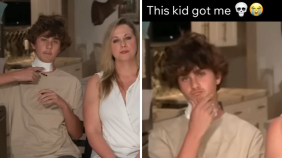 “Funniest kid on the planet”: 13-year-old survives throat slashing, but goes viral for clowning interview reactions