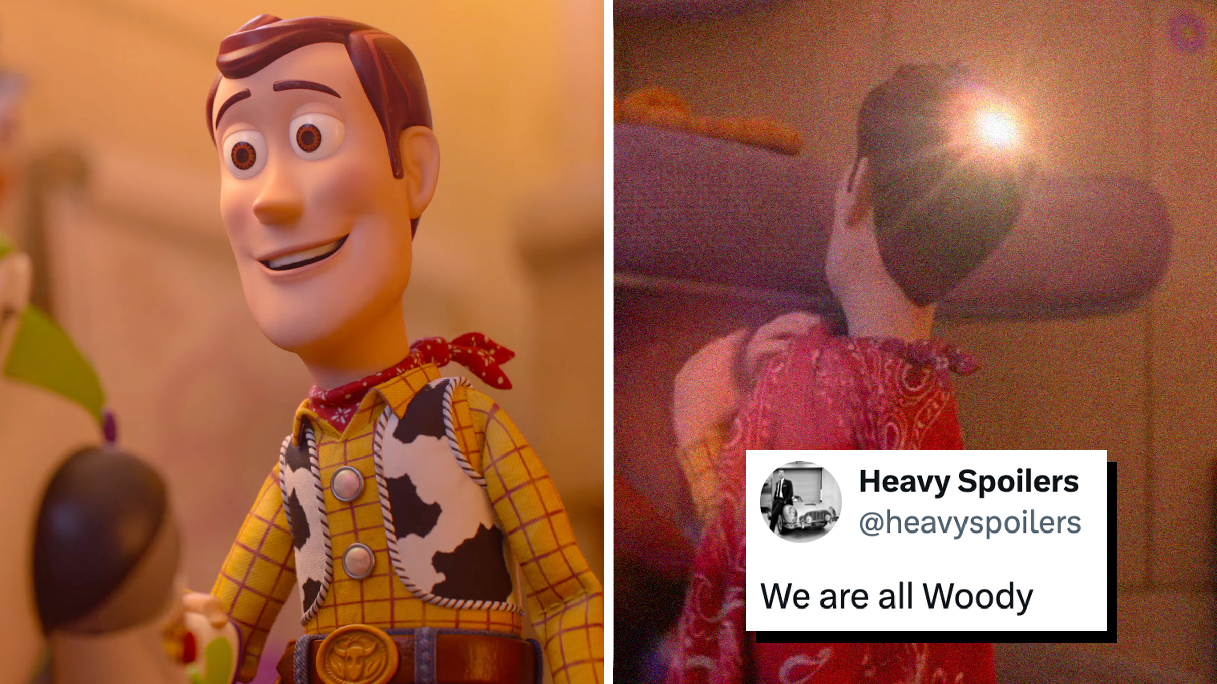 woody's bald spot in toy story 5
