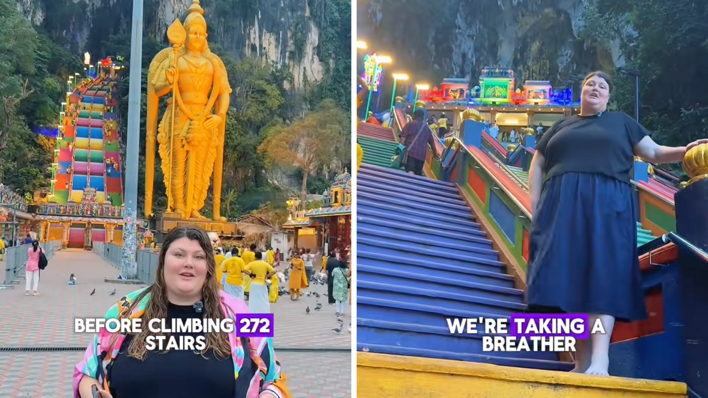 122 stairs plus sized cave travel tips