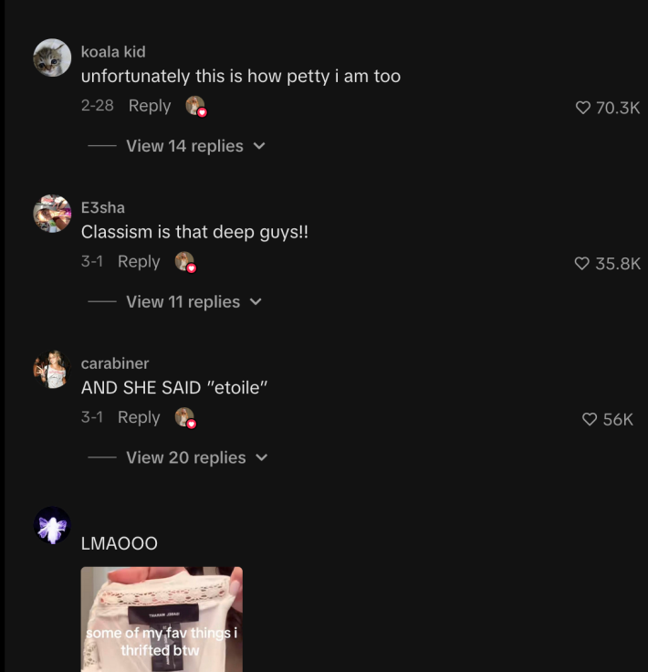 It is I fear comments