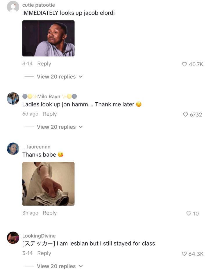 comments on catching print