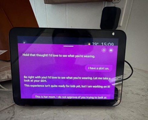 “I flipped out”: Mom trashes Amazon Alexa after it made a “scary” request of her toddler