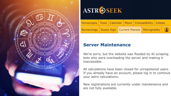 “The final straw”: AI bots crash popular astrology site AstroSeek