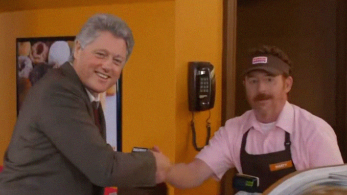 Bill Clinton em Ted