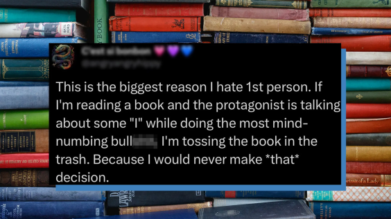 Gen-Z readers are revealing a bizarre misunderstanding of first-person POV