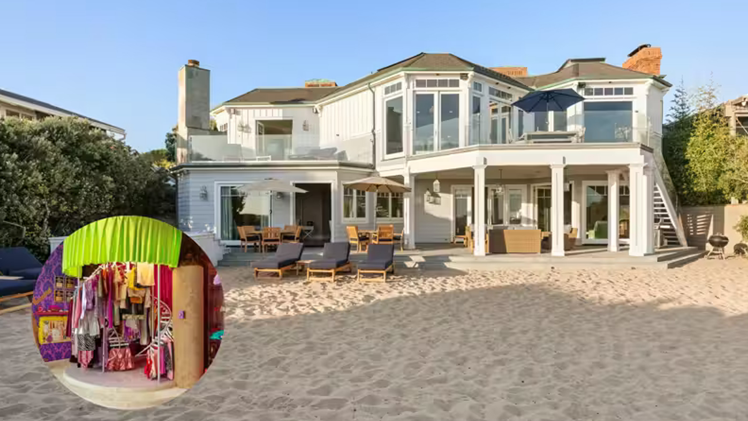 Exterior of Hannah Montana Malibu house.