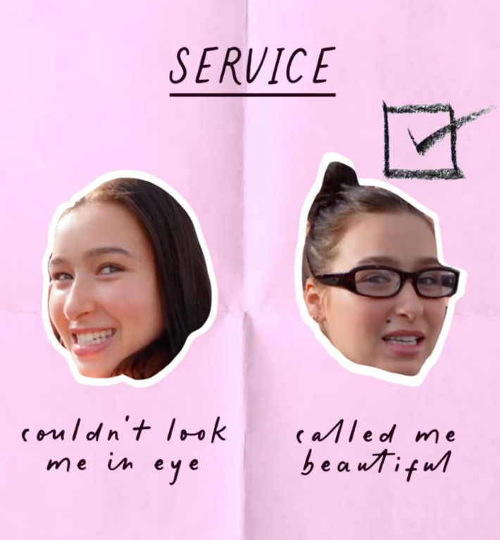 Resumo do serviço @richcaroline/TikTok: roupa gostosa "não conseguia me olhar nos olhos" vestido "me chamou de linda"