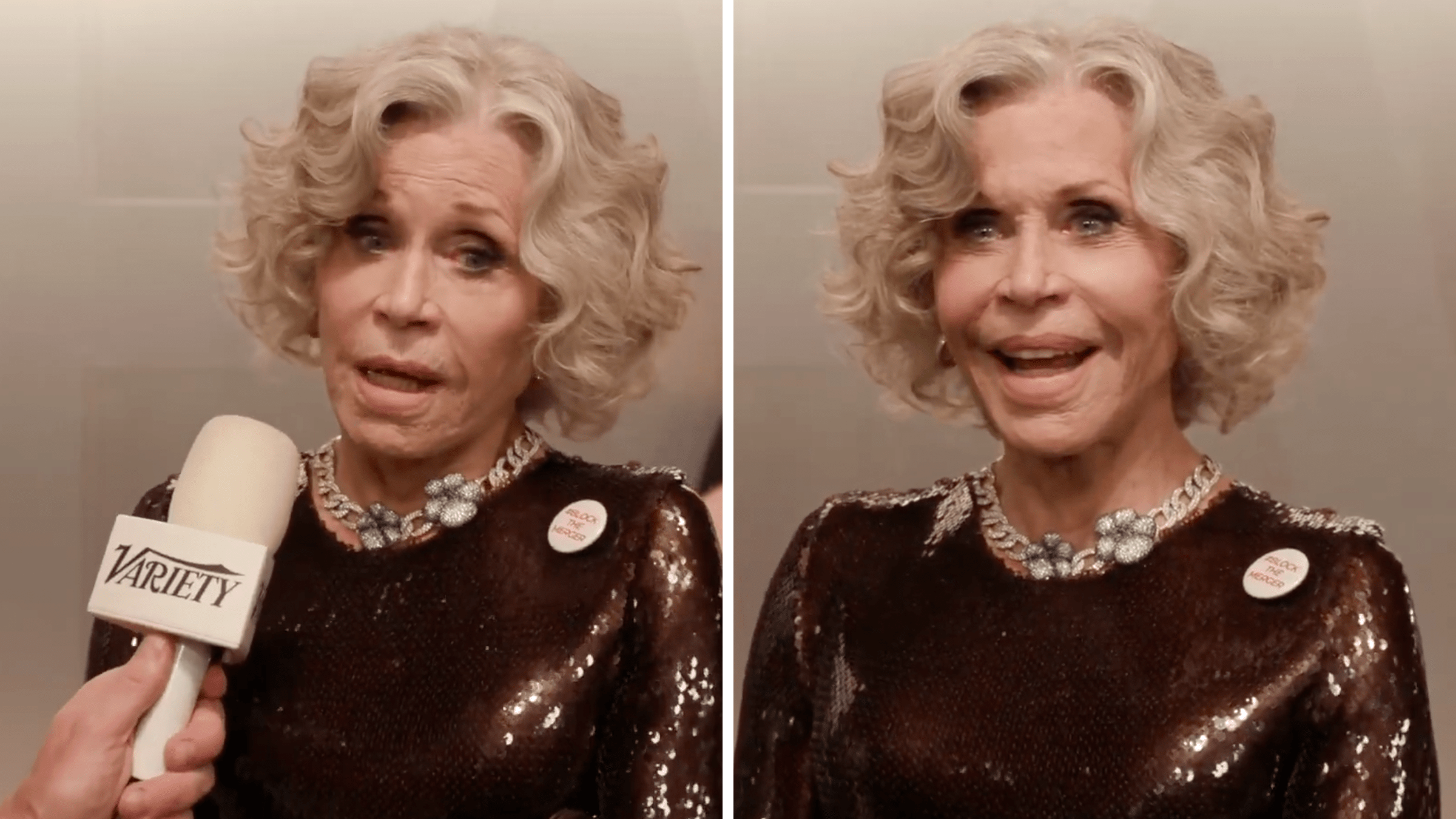 jane fonda on wb paramount merger