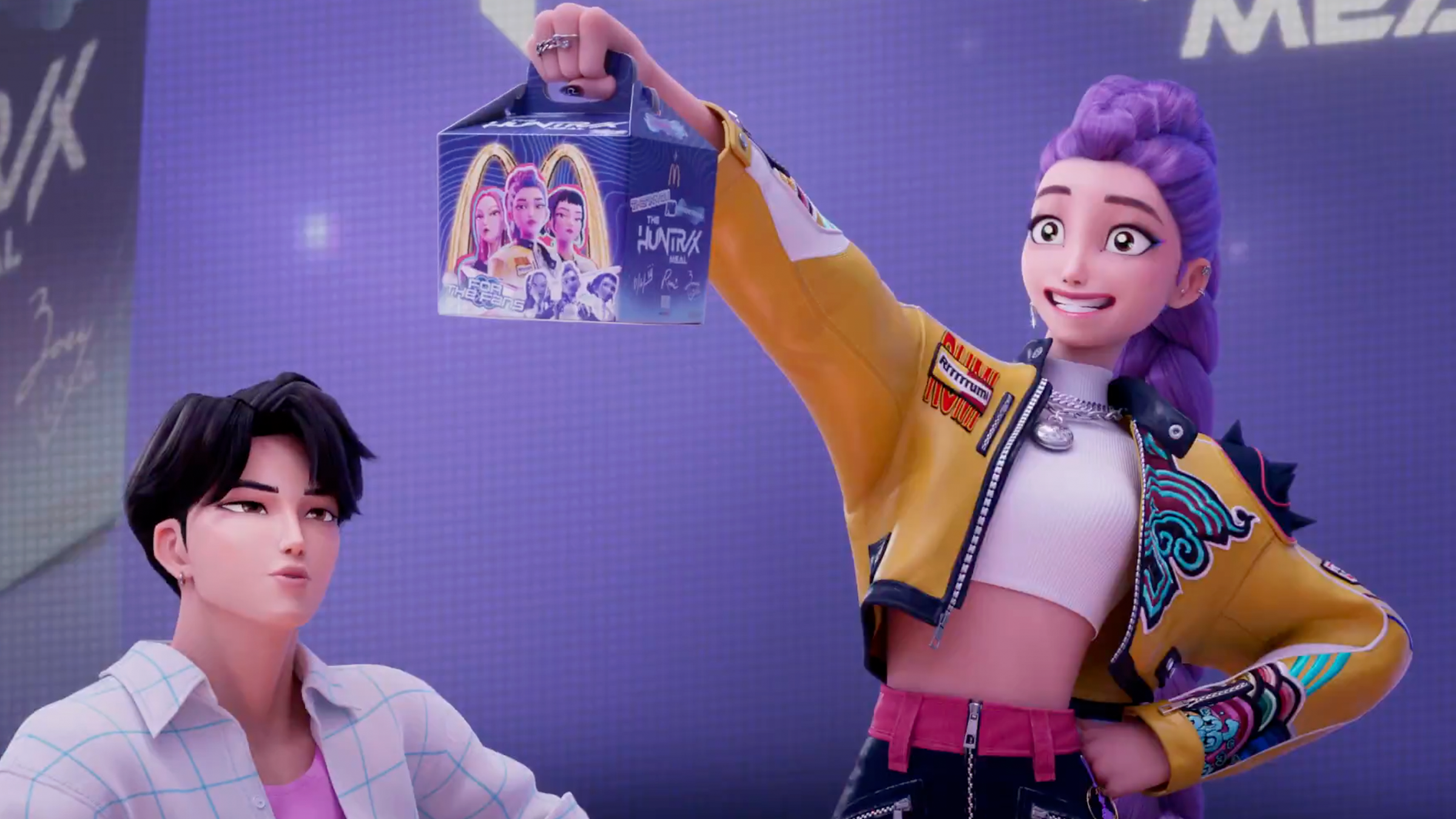 kpop demon hunters mcdonalds collab