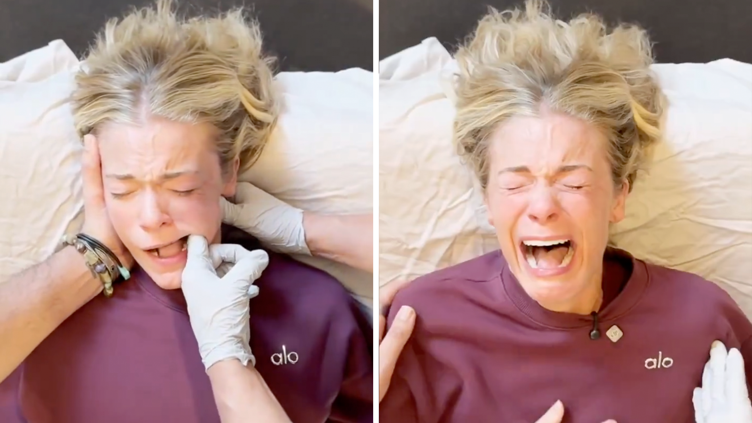 leann rimes jaw therapy release crying