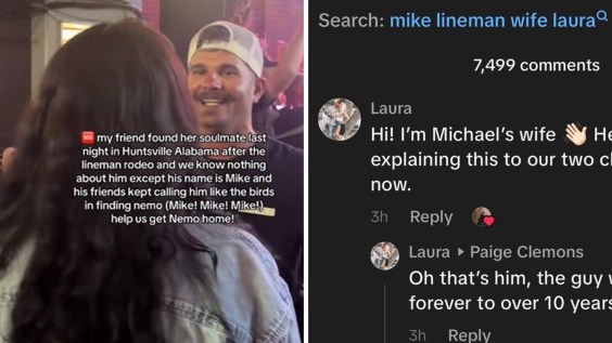 TikTok hunt for mystery man backfires when his wife shows up in the comments