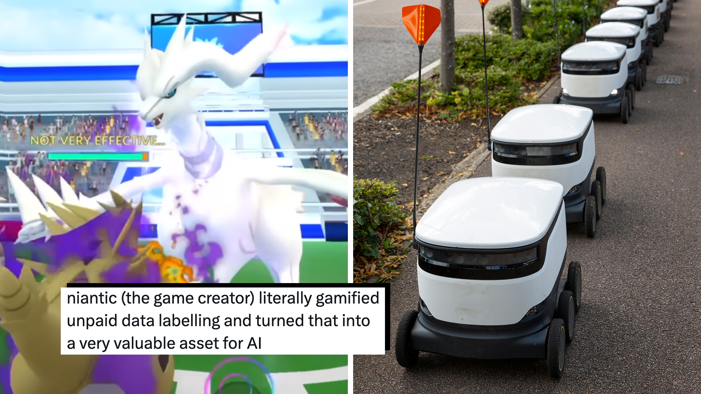 pokemon go trained ai data