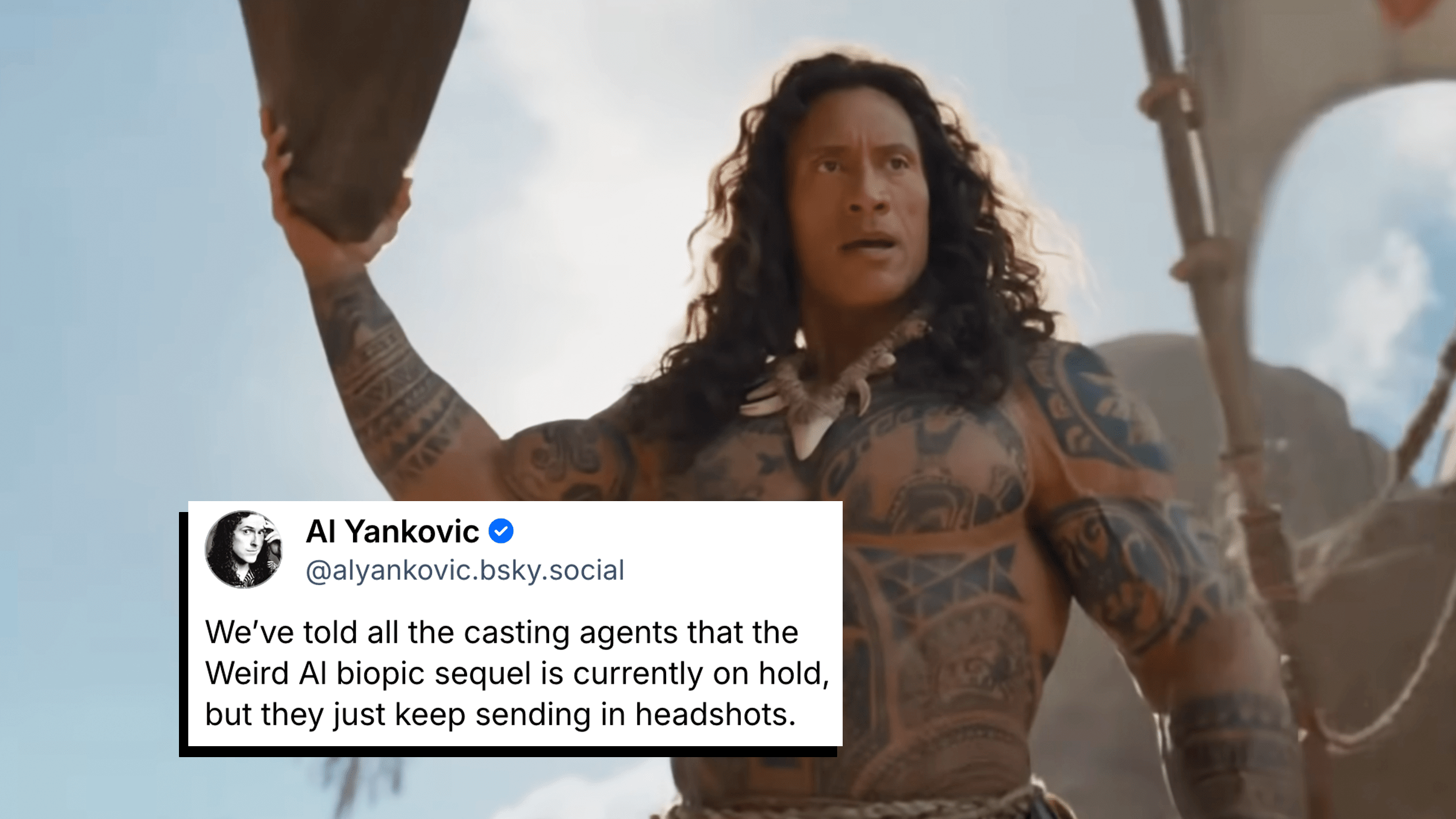the rock live action moana