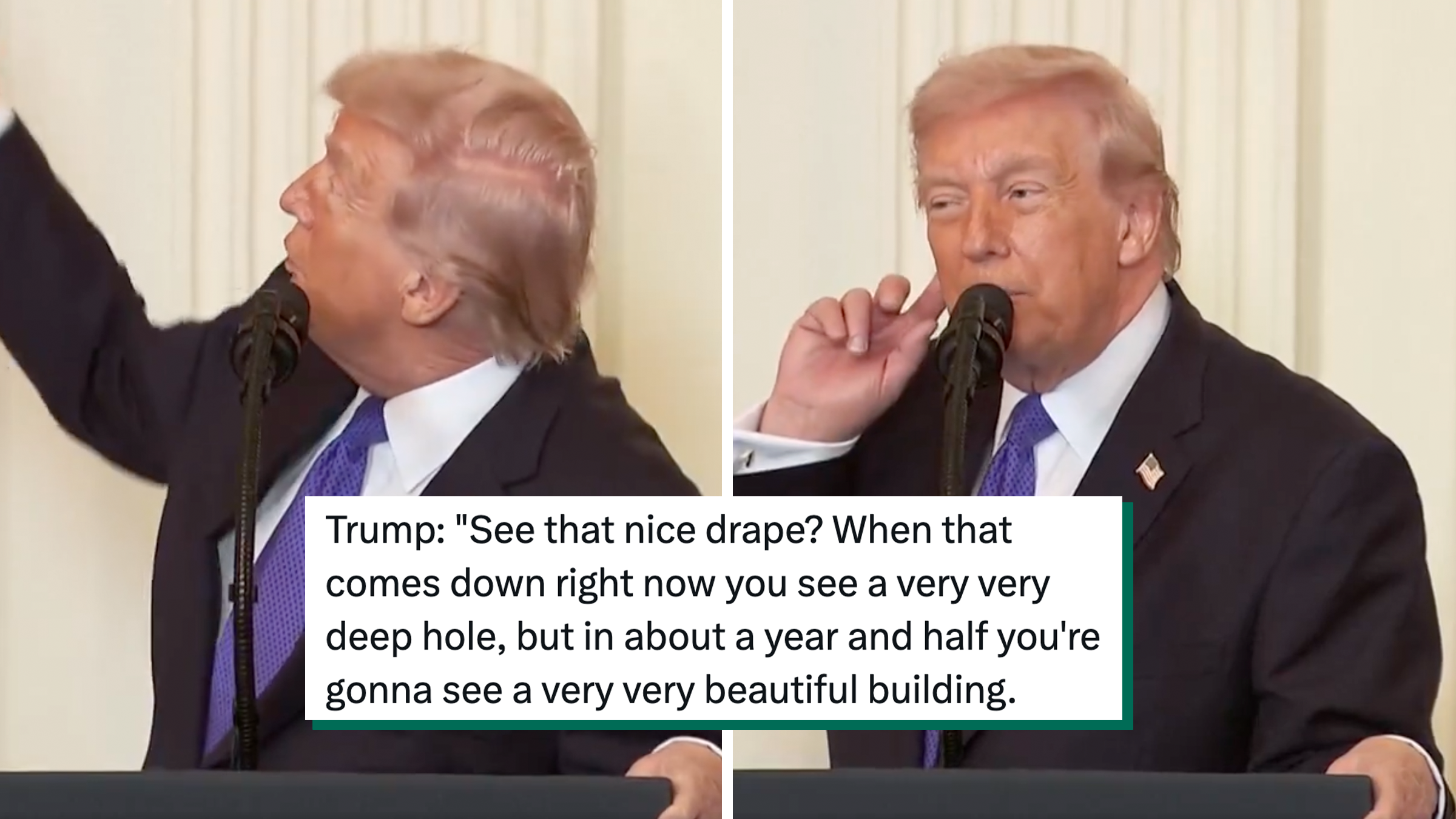 donald trump speaking