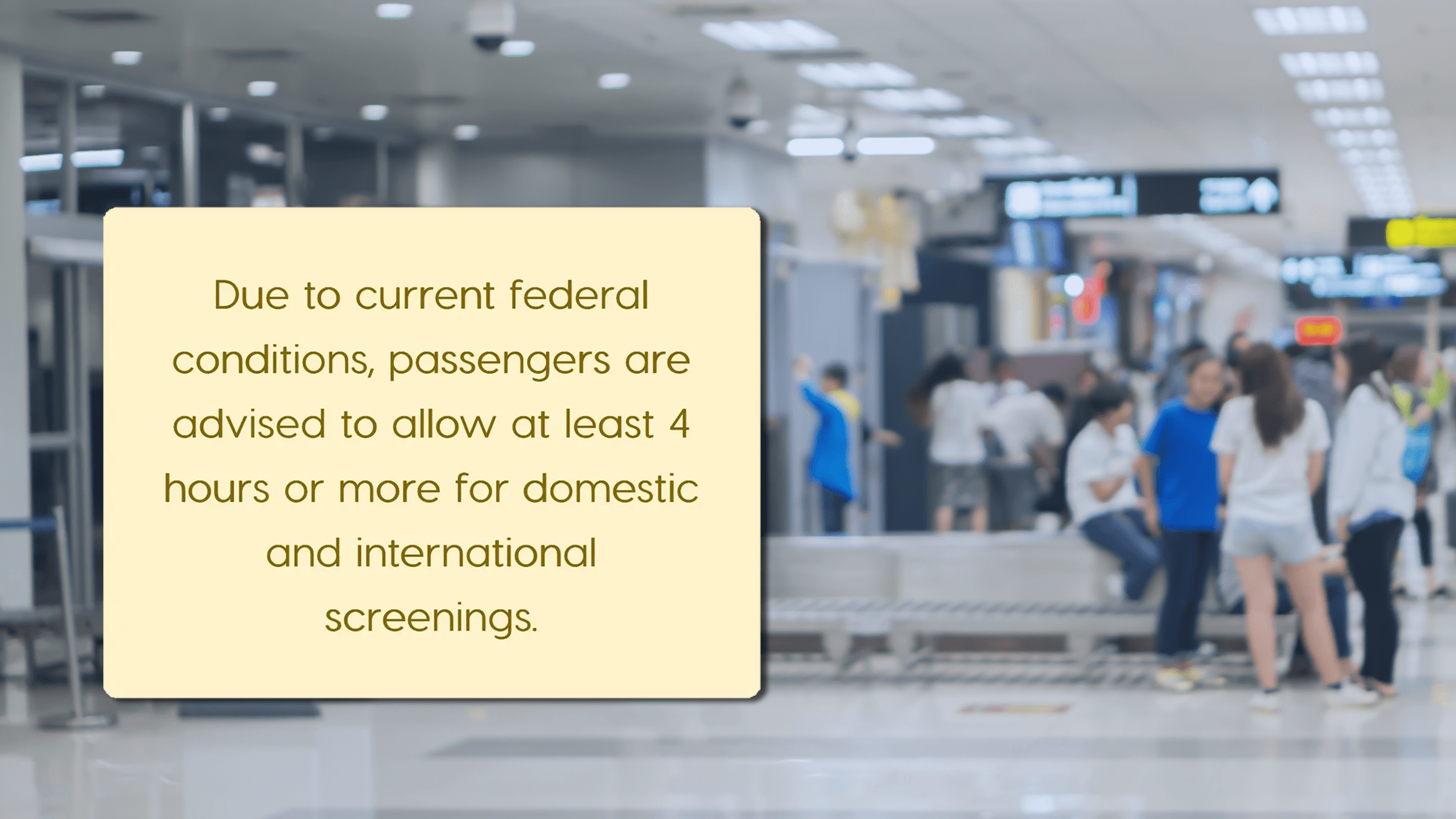 tsa warning atlana airport