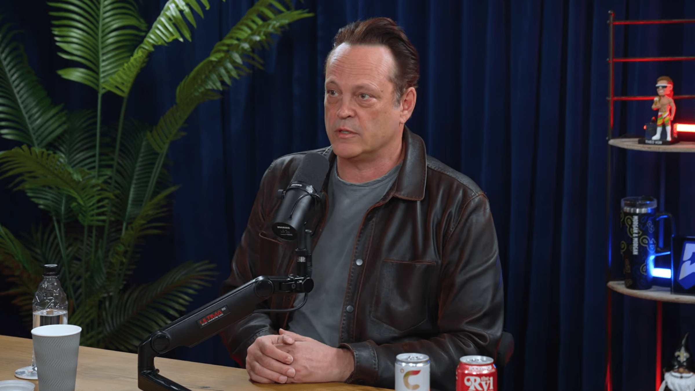 vince vaughn late night too political