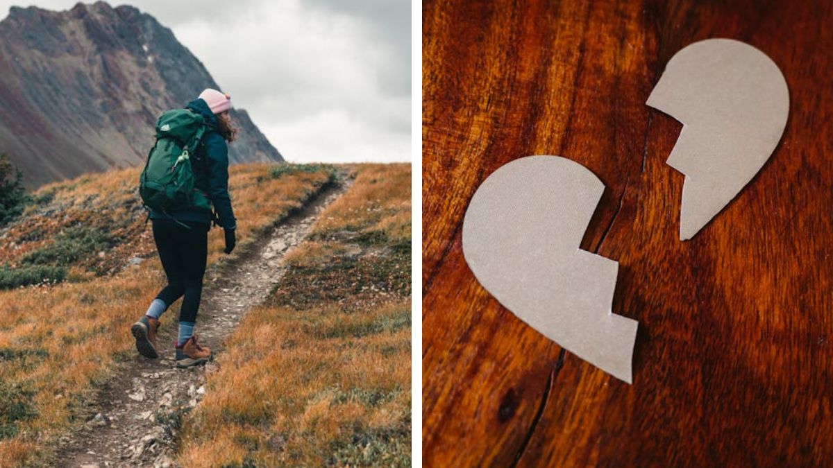 25-year-old hiker encourages women to break out of 'Toxic' Alipine Divorce trend through her story.