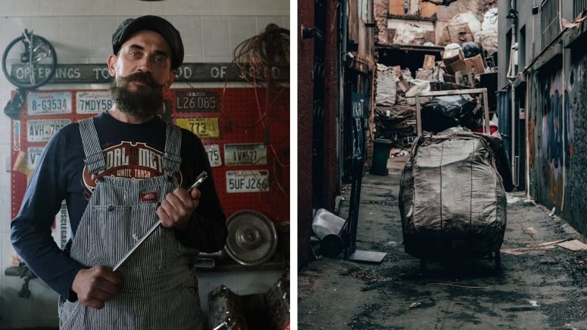 Mechanic finds hundreds of discarded canvases now worth millions in a dumpster.