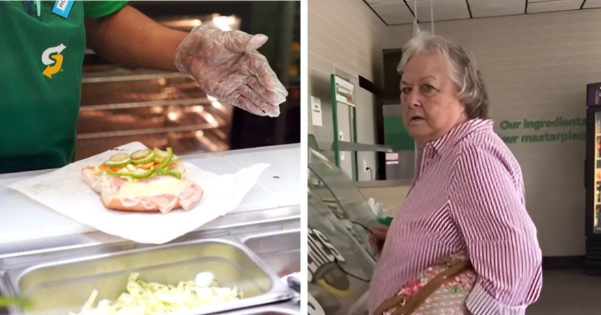 Subway worker refuses to make a sandwich for a rude customer