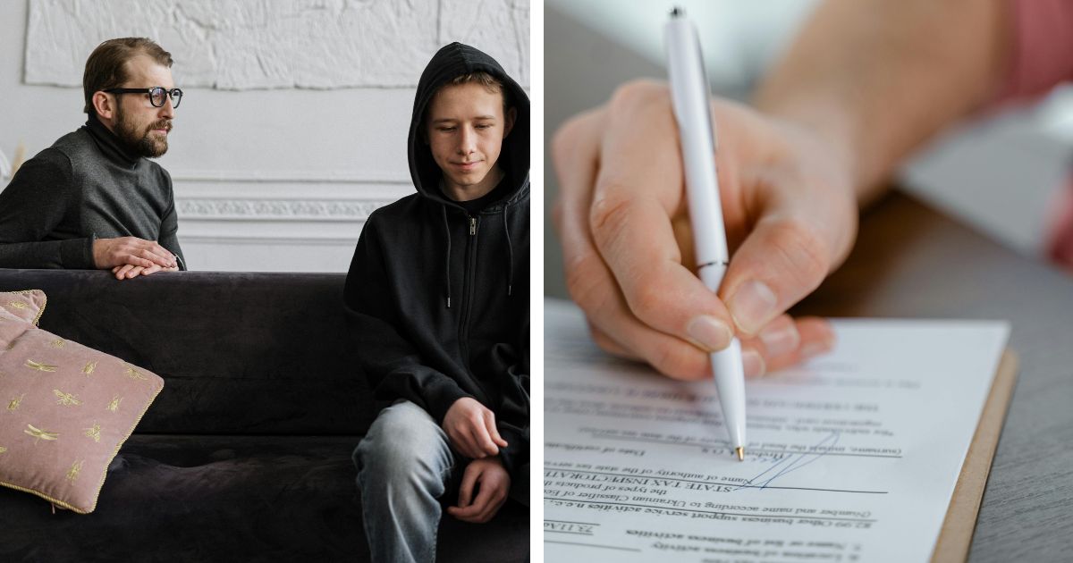 Stepdad’s contract might be too harsh