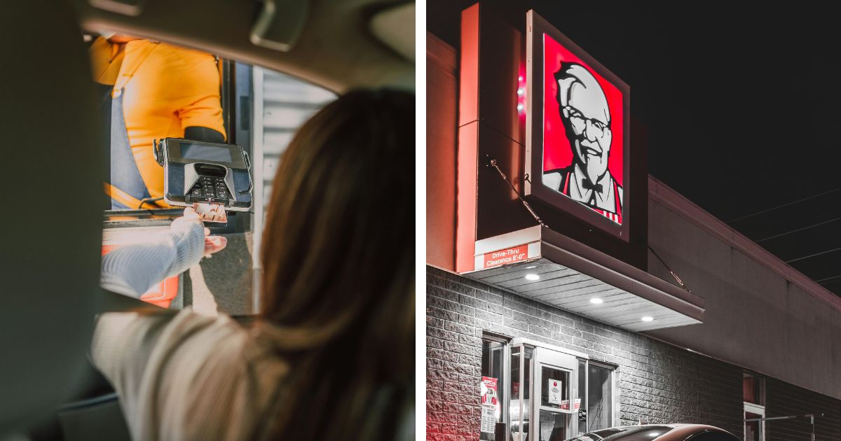fast food drive-thru sensor