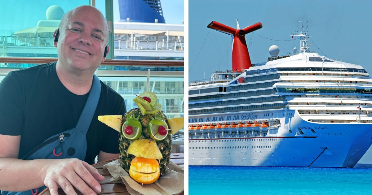 Ryan Gutridge is living his dream life on a cruise ship|