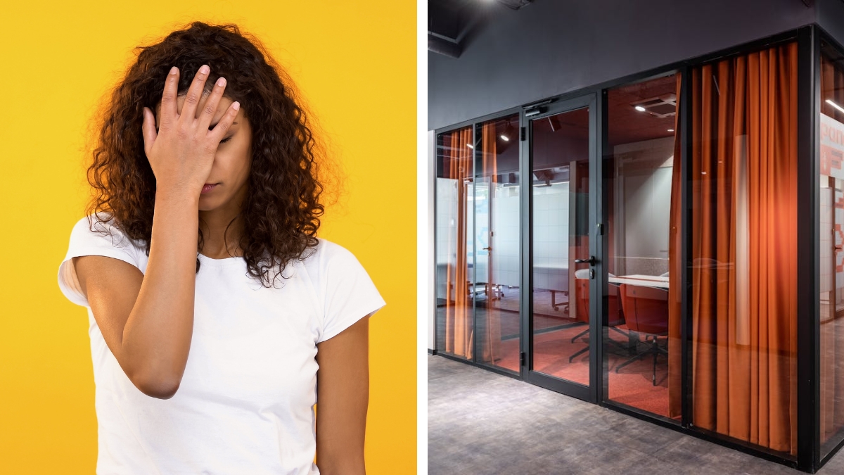 Employee discovers what a focus room really is after trying it out for themselves.