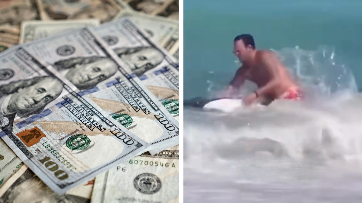 Florida Man went viral after allegedly finding millions of dollars at Lauderdale beach, dividing the internet.