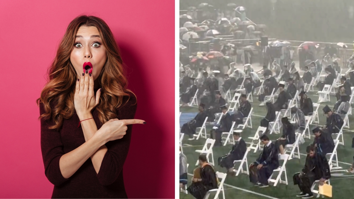 Internet reacted to the 'watered-down' High School graduation ceremony at Franklin.