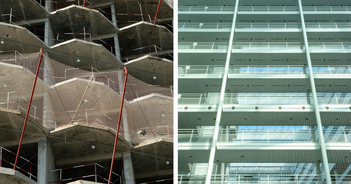 Would you risk your life to test a safety net that high?